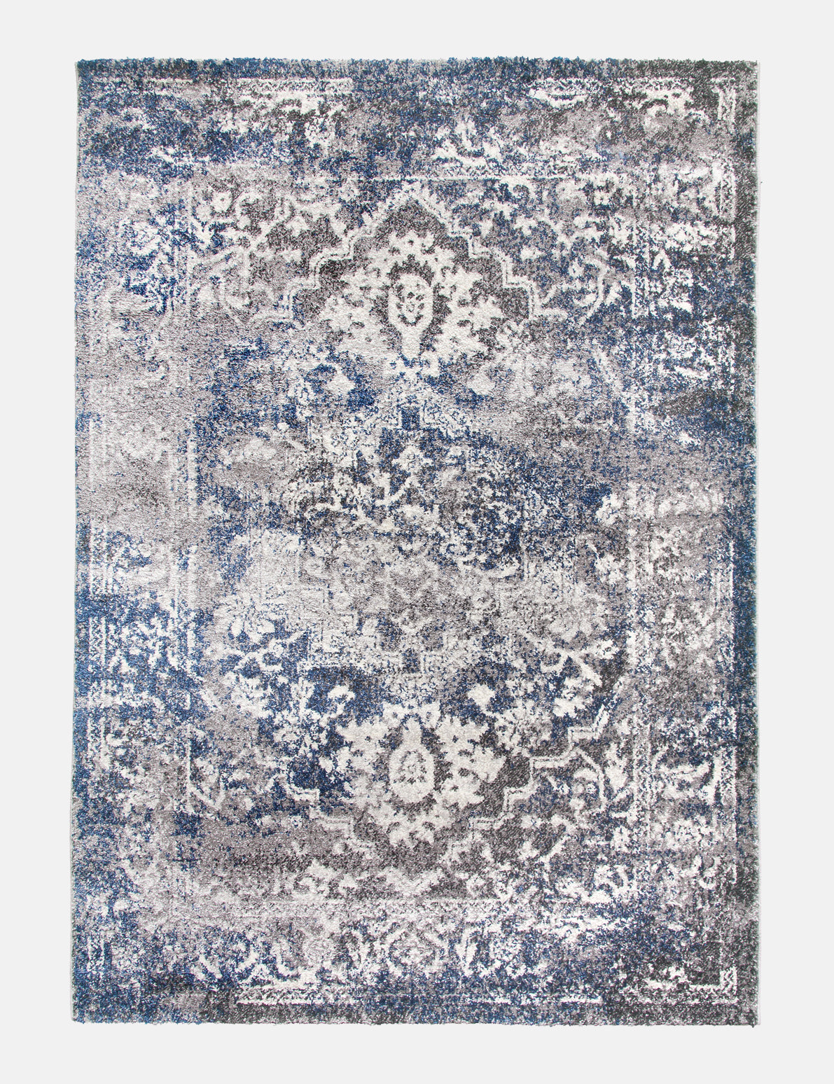 Antika Medallion Navy Rug
