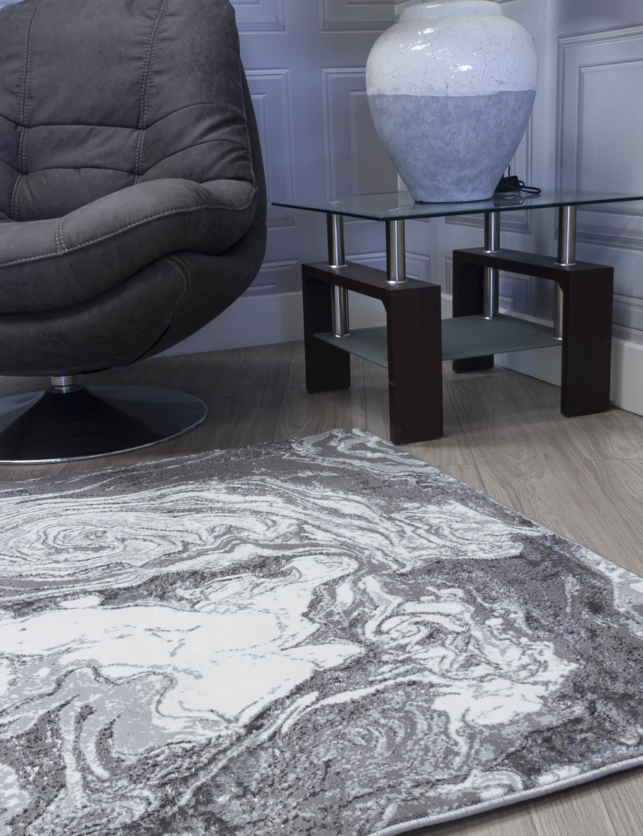 Boutique Vivid Grey Rug