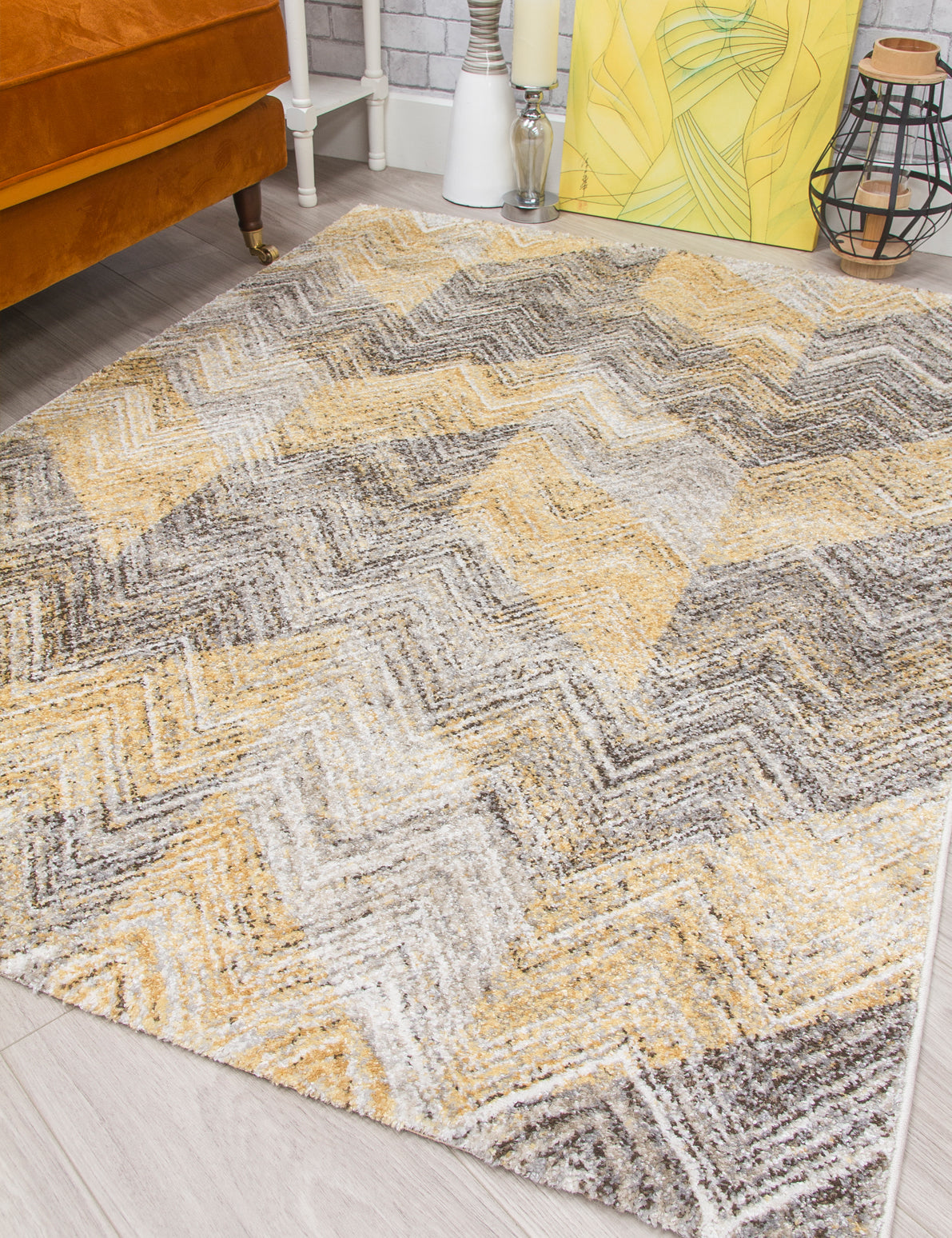 Ardenne Chevy Ochre Rug