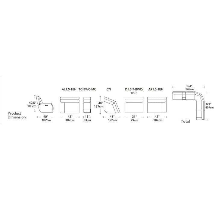 Louise Sofa Collection