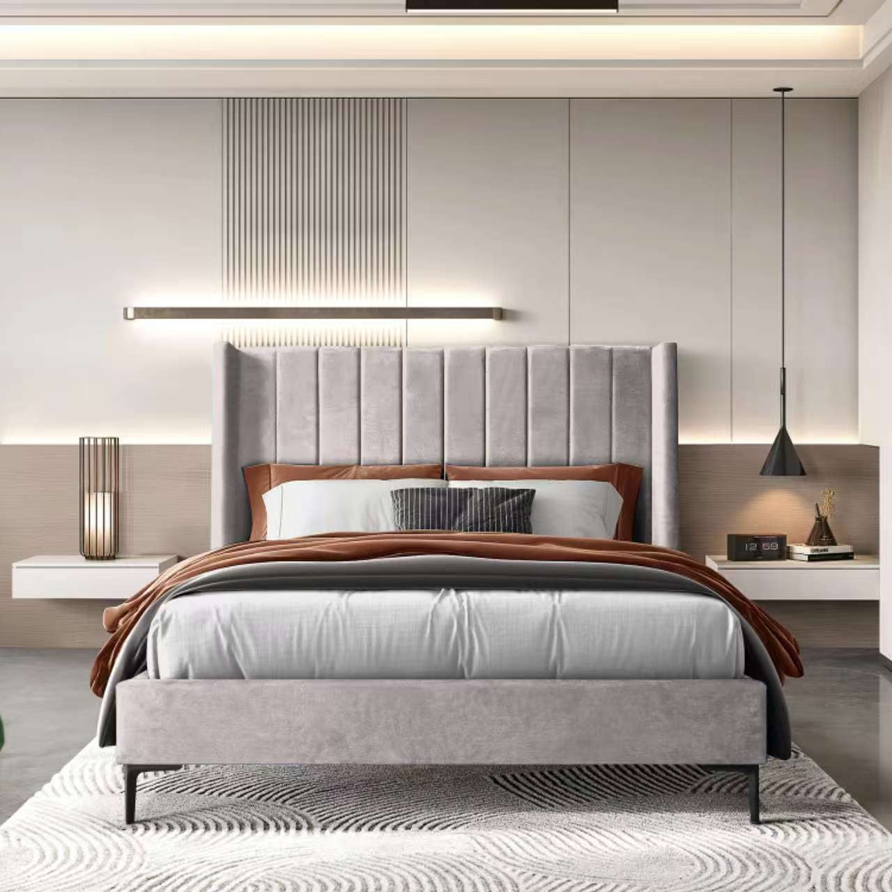 Anapolis Fabric Bed Frame (available in 4'6" and 5')
