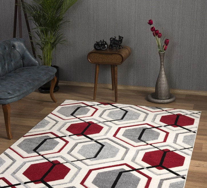 Elise Red Rug