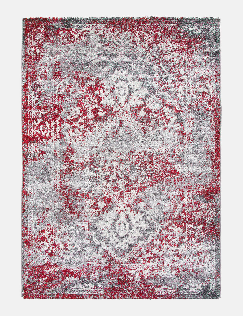 Antika Medallion Red Rug