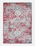 Antika Medallion Red Rug