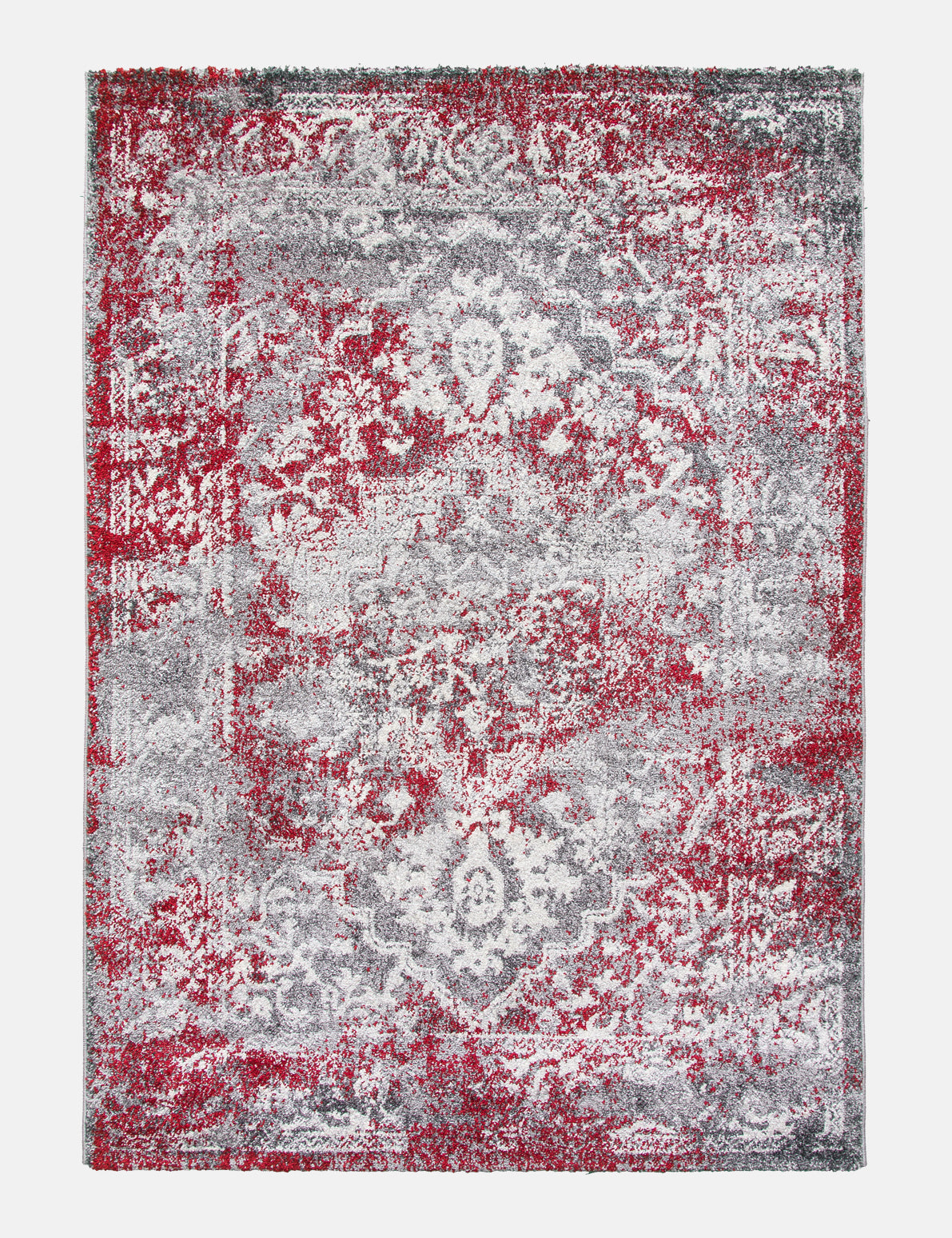 Antika Medallion Red Rug