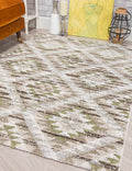 Ardenne Azteca Green Rug