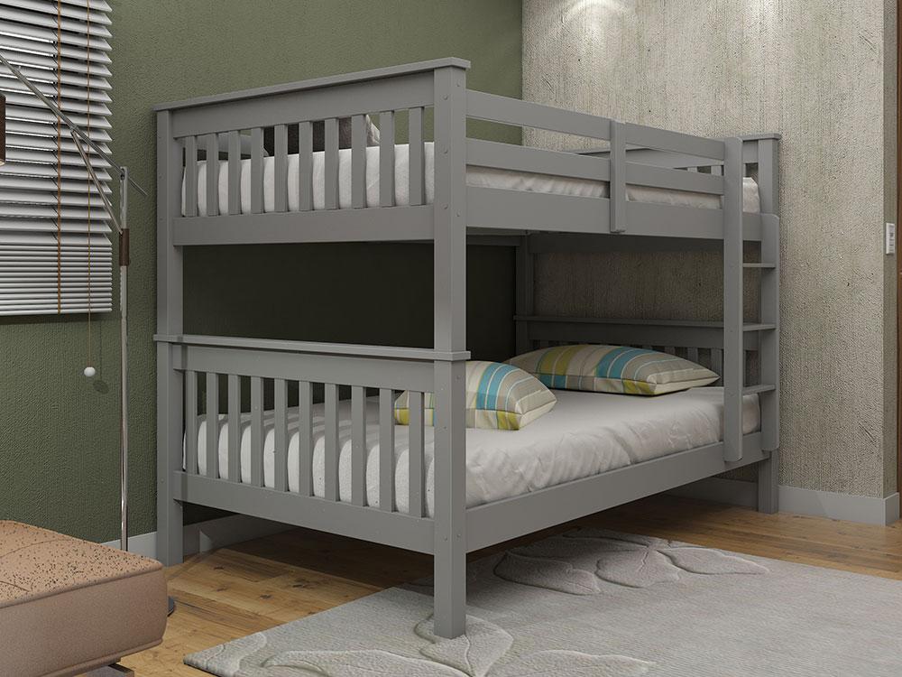 Athens Quad Bunk Bed (Available in White/Grey)