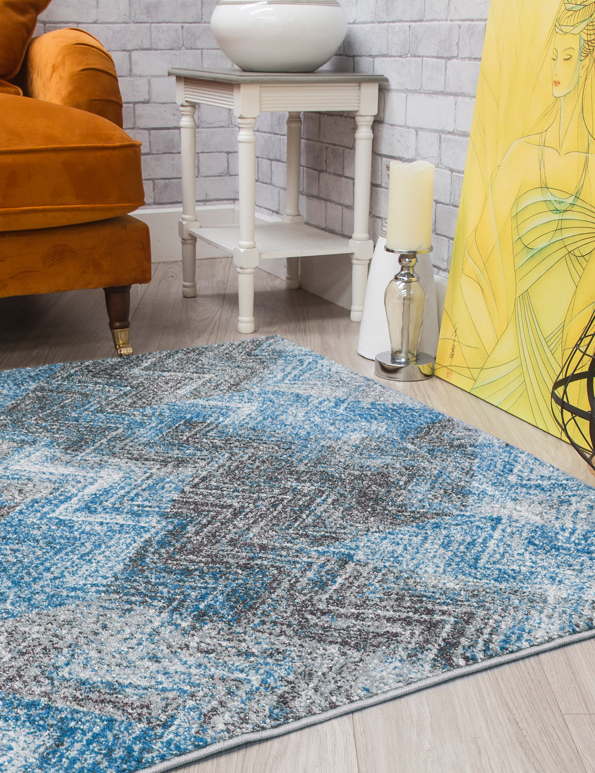 Ardenne Chevy Blue Rug