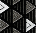 Venus Rug - Black Grey