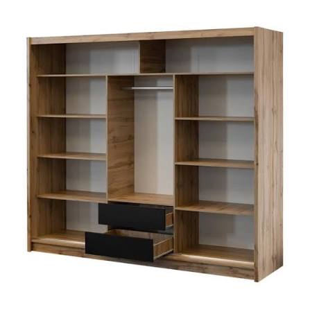 London 2.5m Wotan Oak Robe