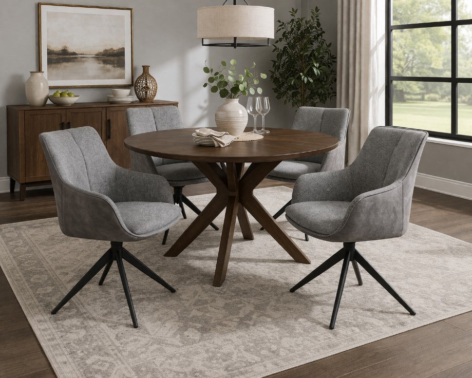 Anya 360 Swivel Dining Chair