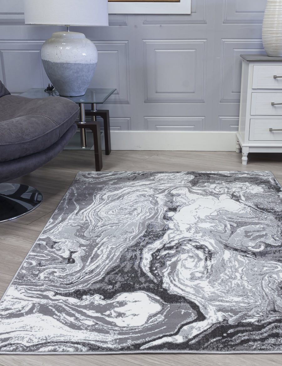 Boutique Vivid Grey Rug