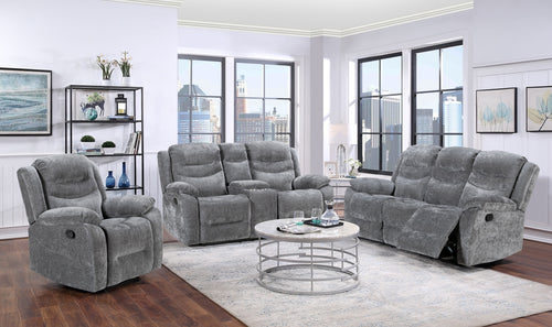 Benson Manual Recliner - Grey
