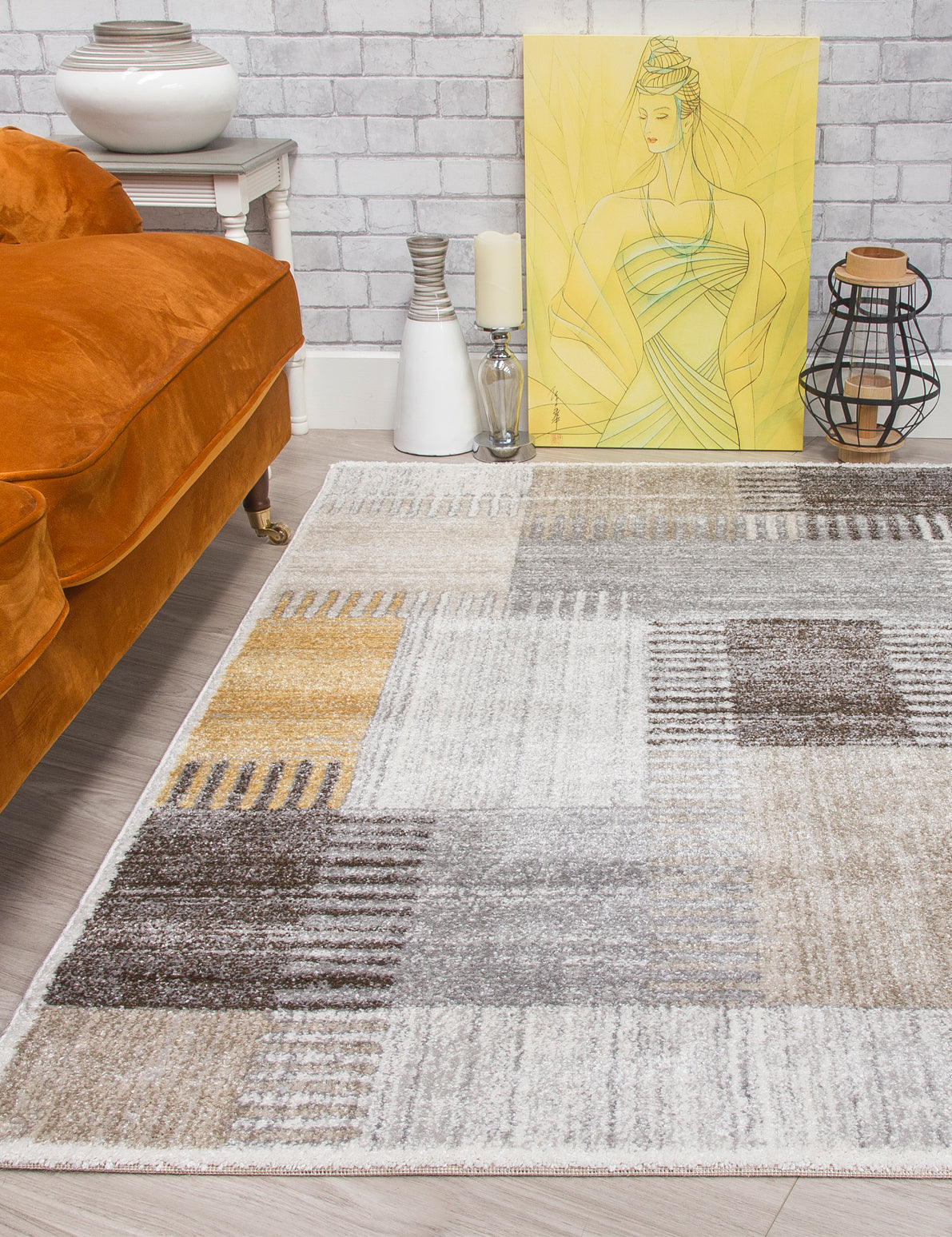 Ardenne Deco Orche Rug