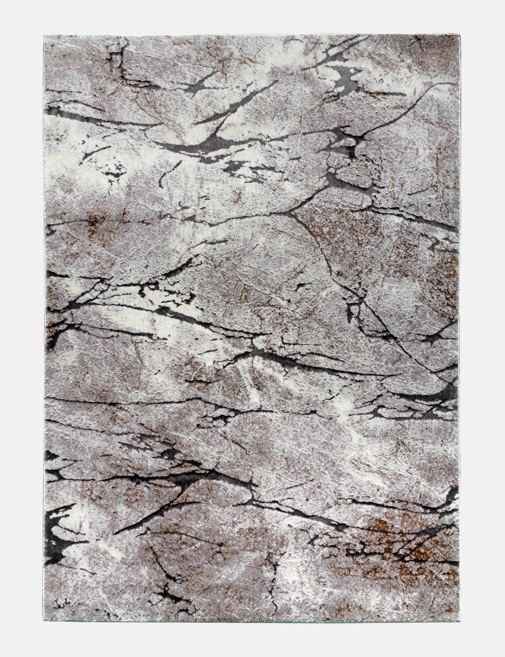 Glitz Marble Grey Rug