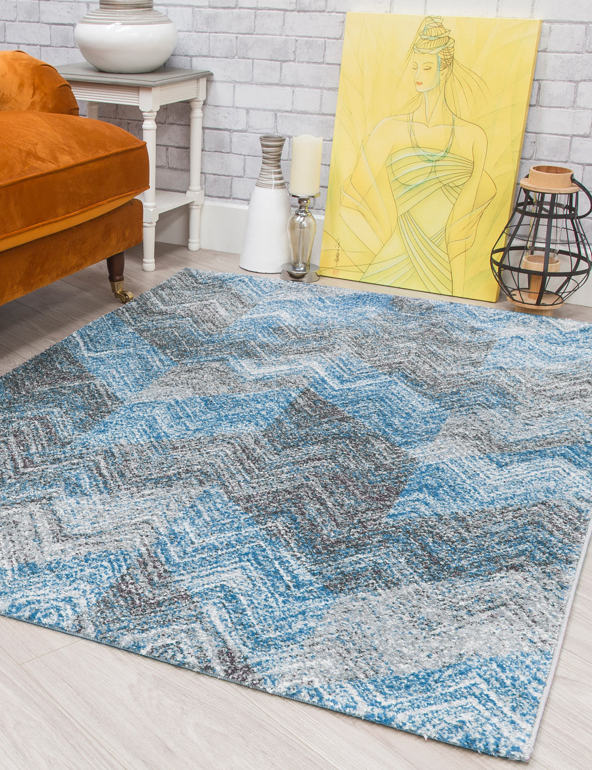 Ardenne Chevy Blue Rug