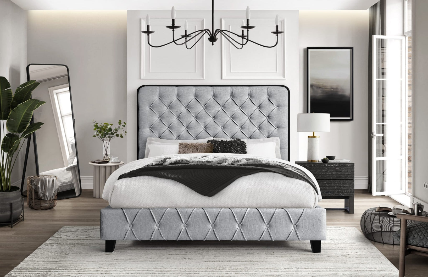 Kyden Bed Frame (available in 4'6", 5' and 6')