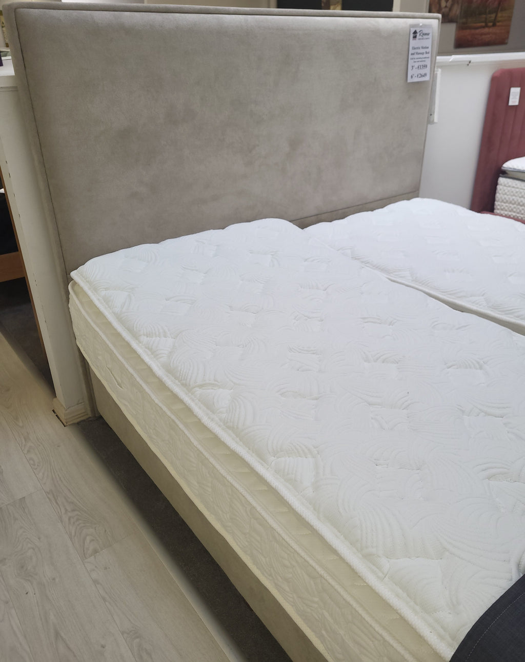 Electric Motion and Massage Full Bed Set