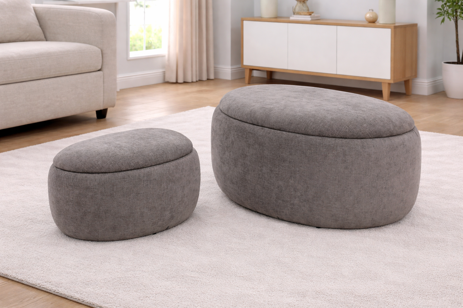 Lenzie Storage Ottoman
