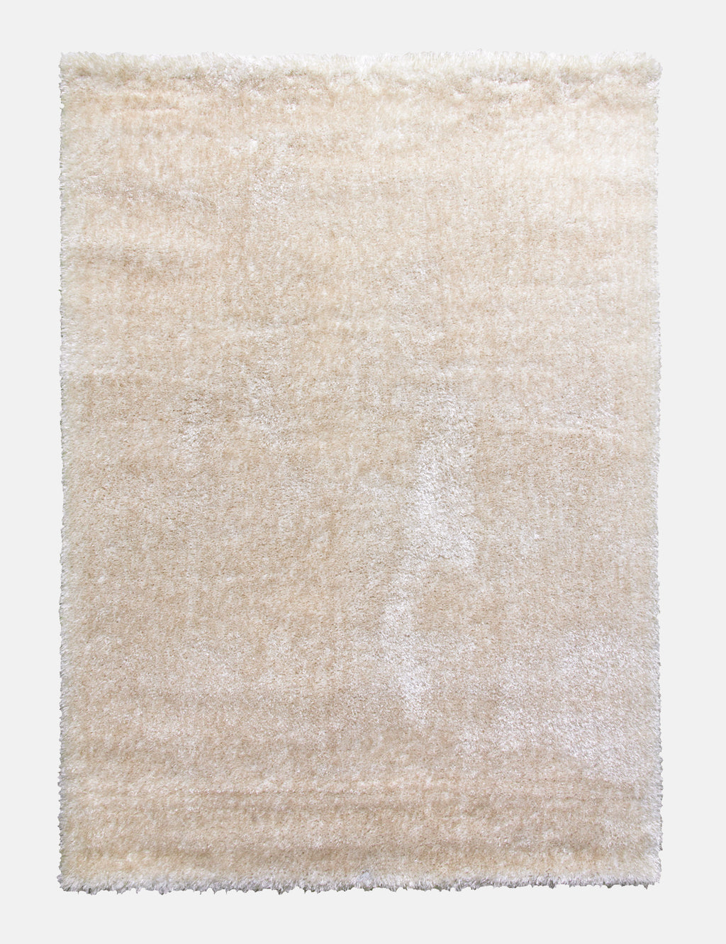 Plush Shaggy Cream Rug