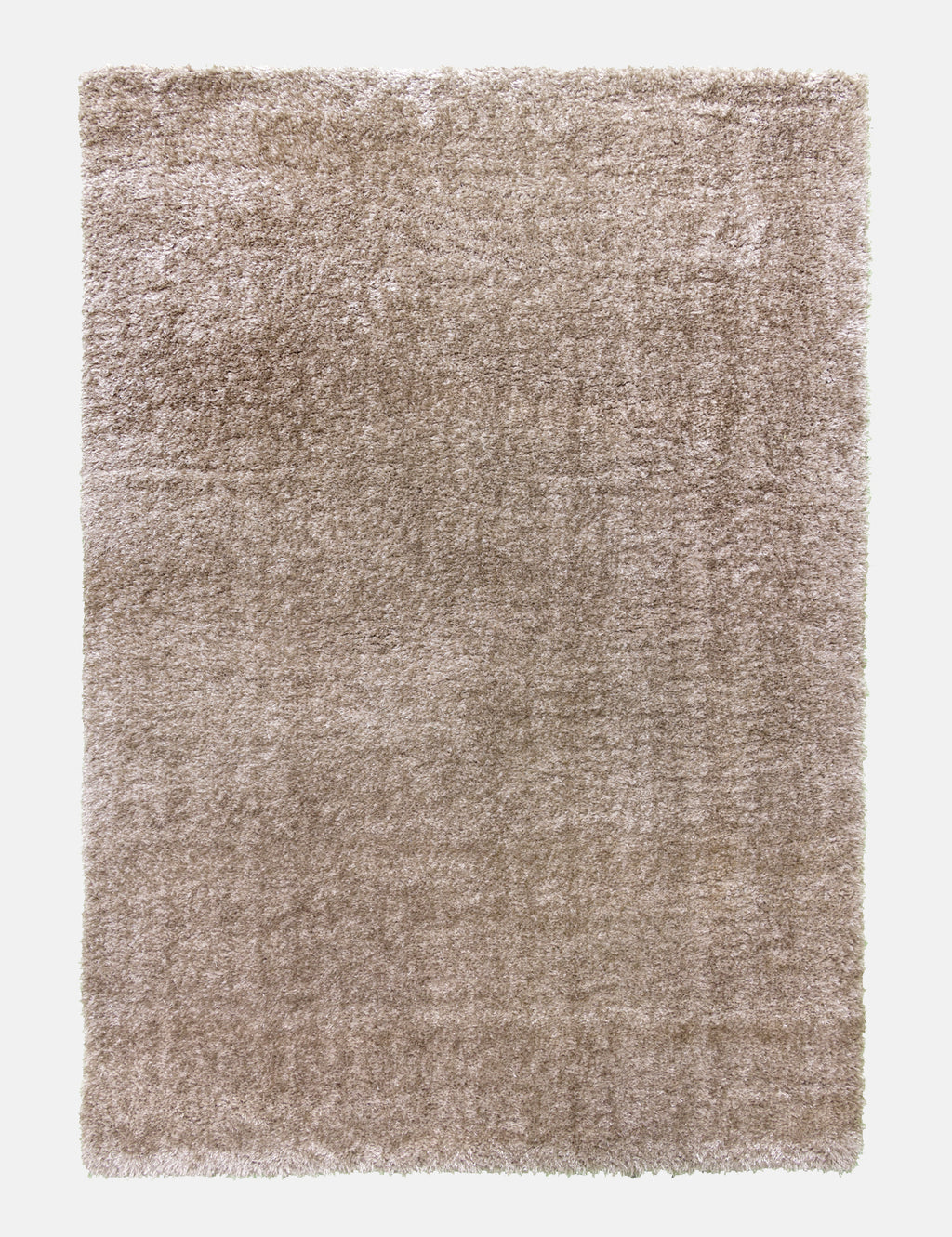 Plush Shaggy Beige Rug