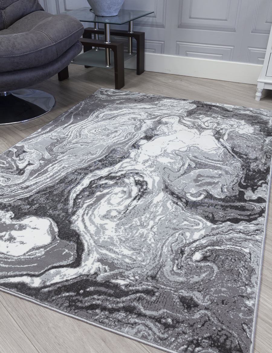 Boutique Vivid Grey Rug