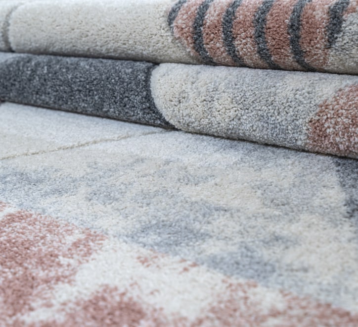 Mason Rug - 107 grey pink