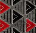 Venus Rug Grey Red