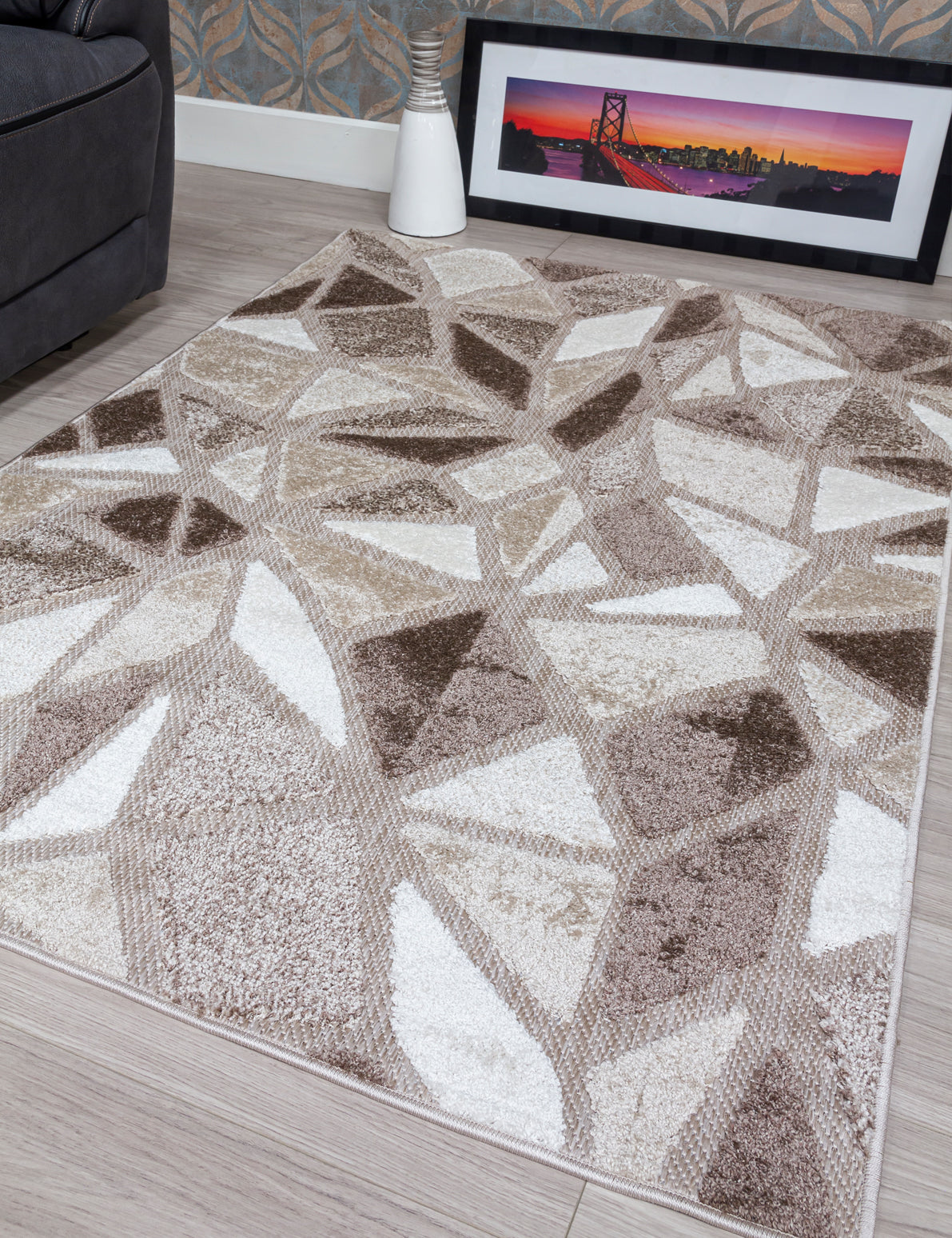 Alessia Loka Beige Rug