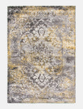 Antika Medallion Yellow Rug