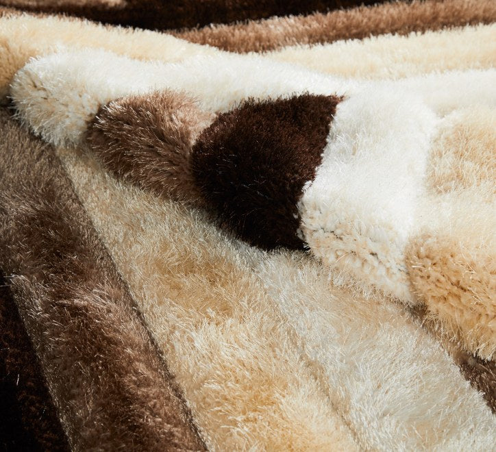 Saturn Rug - beige brown