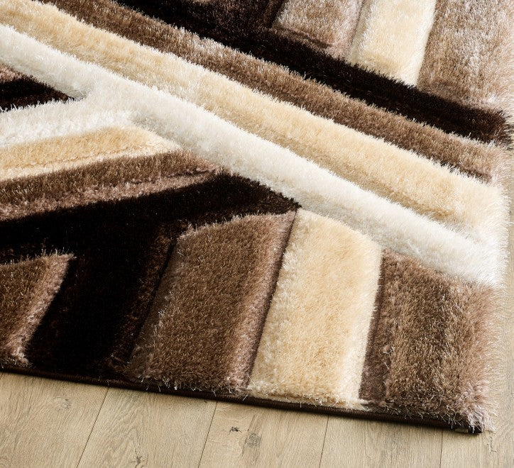 Saturn Rug - beige brown