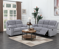 Judy Recliner Sofa Grey Fabric (3-2)
