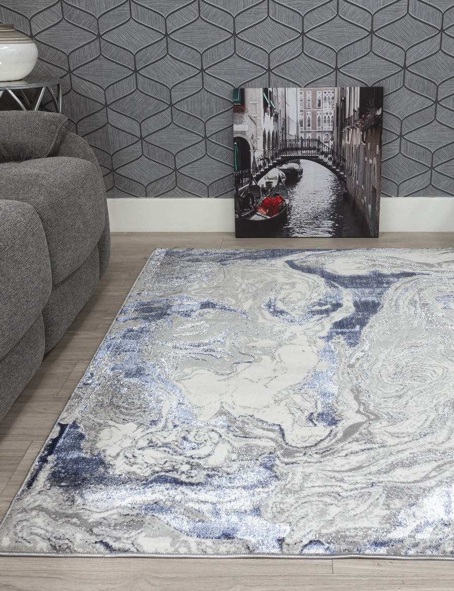 Boutique Vivid Blue Rug