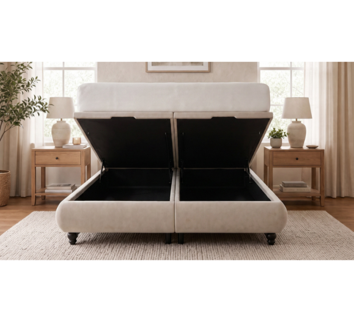 Noah Gas Lift Bed Base