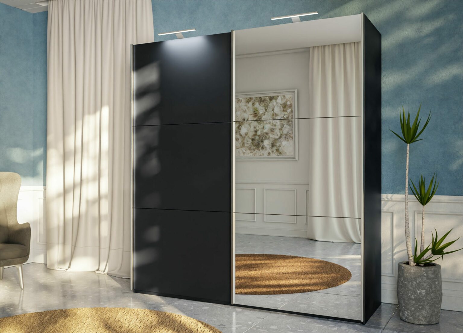 Vigo 2Meter Sliderobe