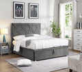 Dublin Grey Storage Bed