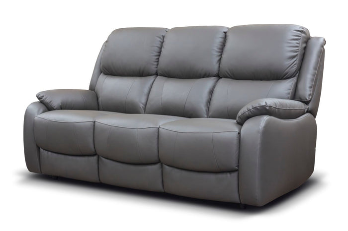 Parker Sofa - Half Leather - Grey