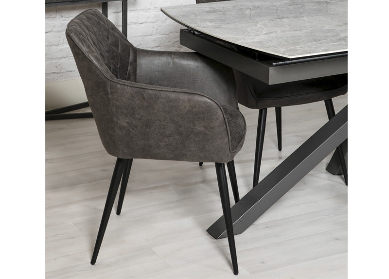 Charlie Dining Chair – Grey