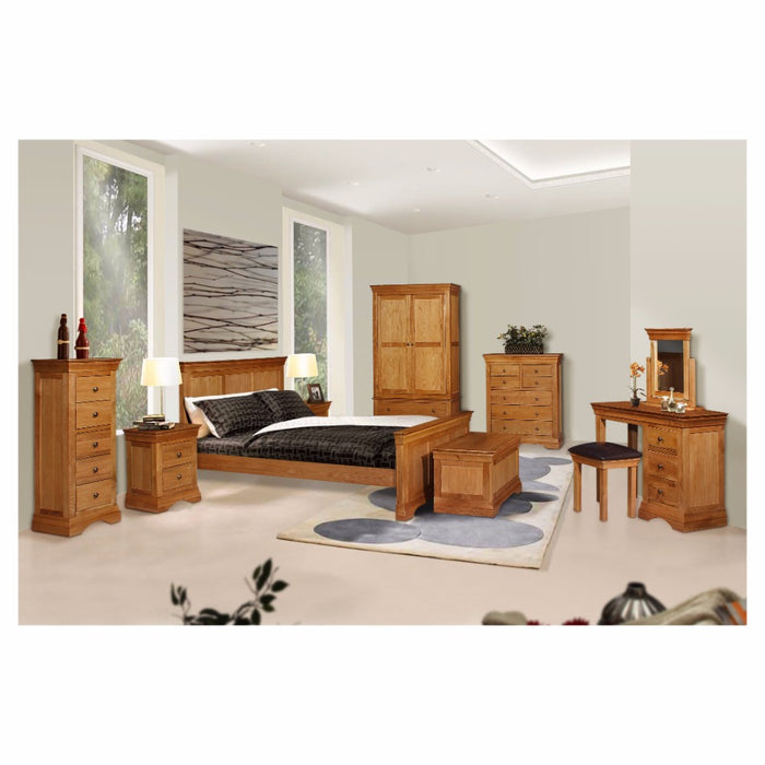 Delta Oak Blanket Box