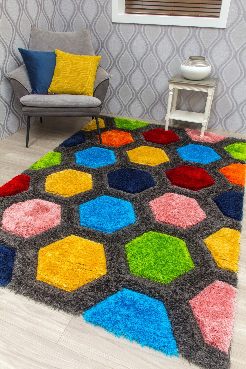 Paradise Honeycomb Rug