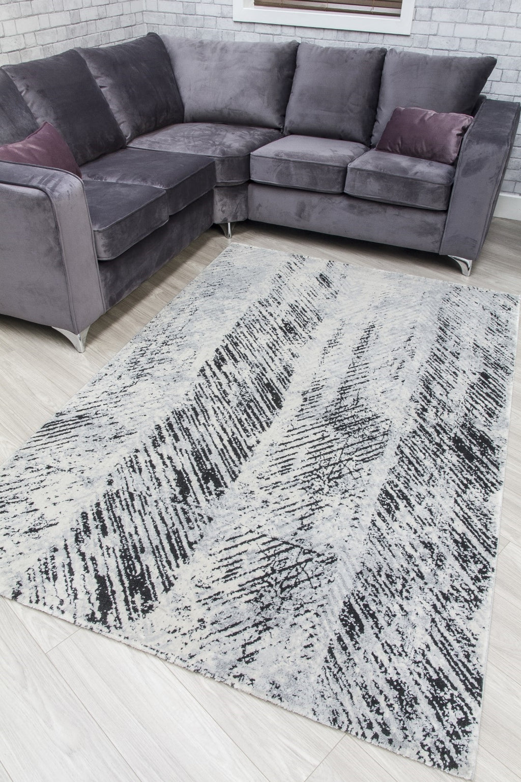 Rococo Feathered Rug