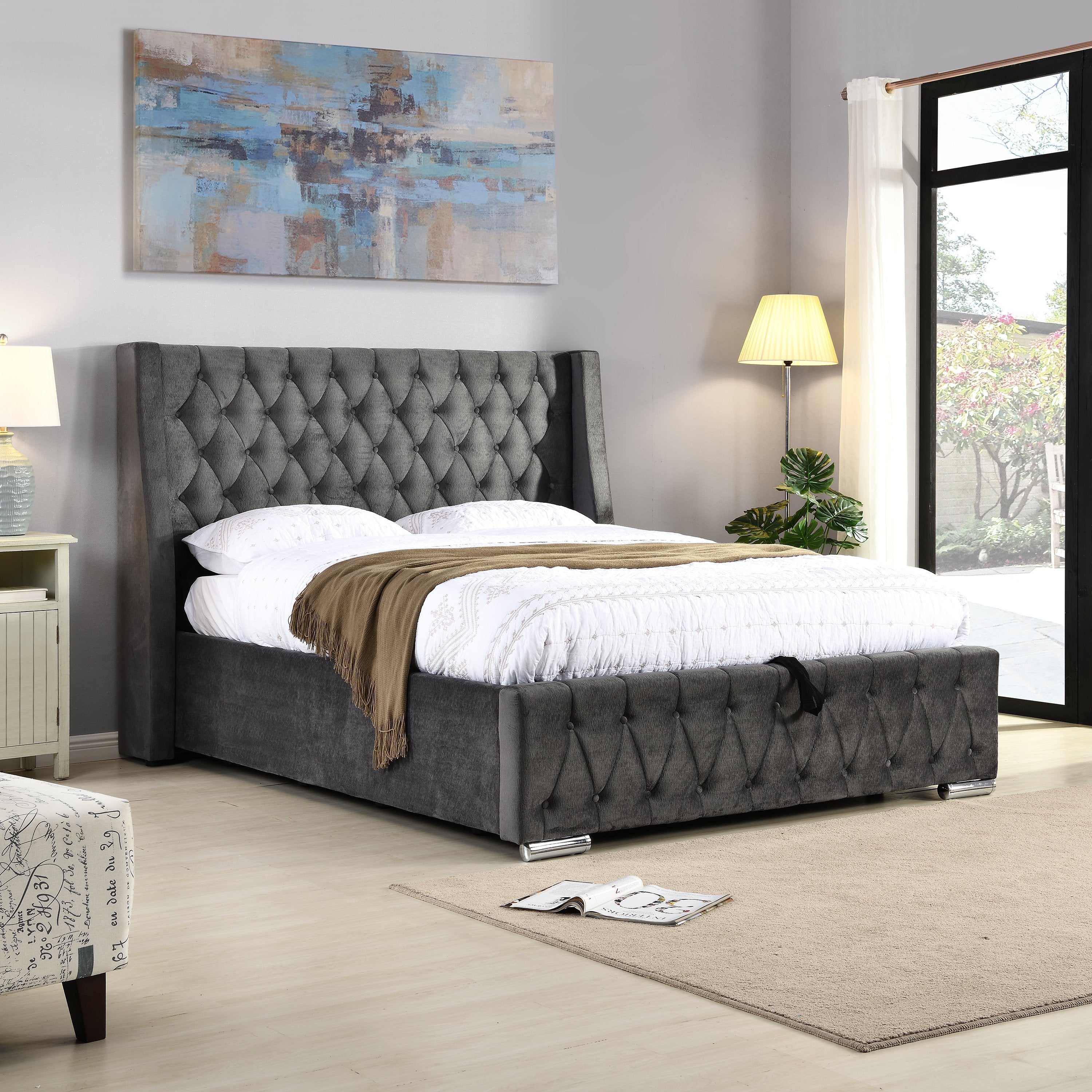 Jersey ottoman Bedframe