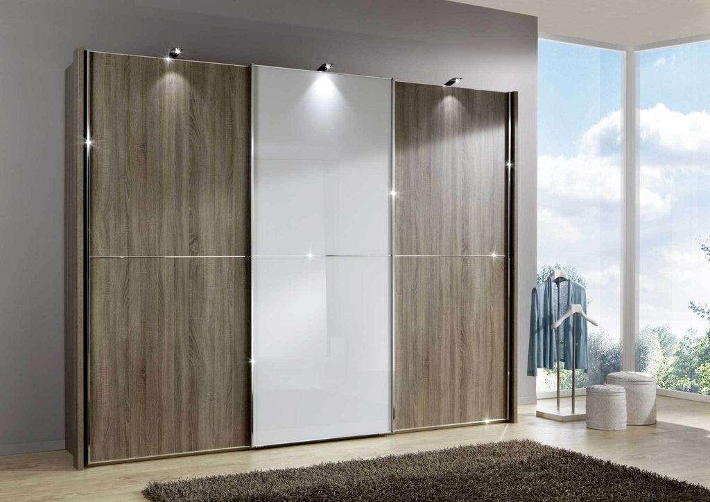 wooden wardrobe