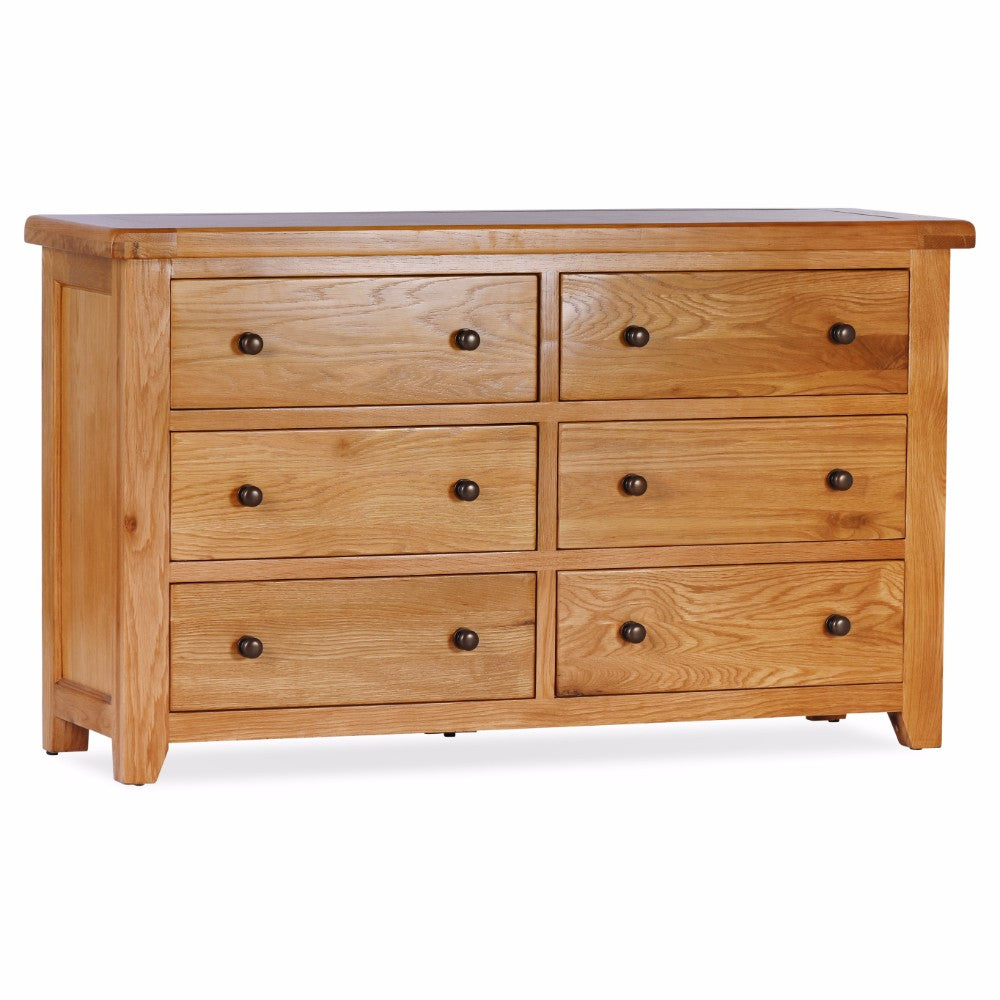 Oscar Wide 6 Drawer Chest