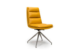 Nobo Swivel Chair -Ochre