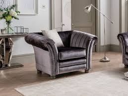 Giselle 1 Seater Chair - Charcoal