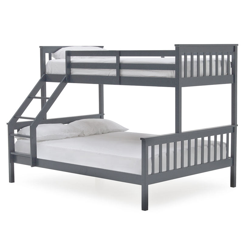 Salix double bunk bed Grey – Roemer Furniture