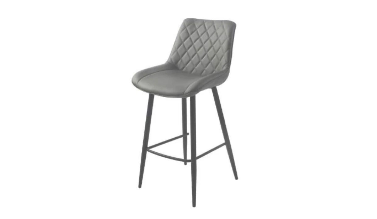 Silvia Grey Barstool
