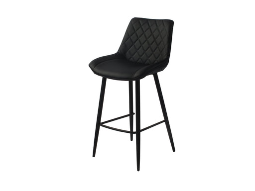 Silvia Black Barstool
